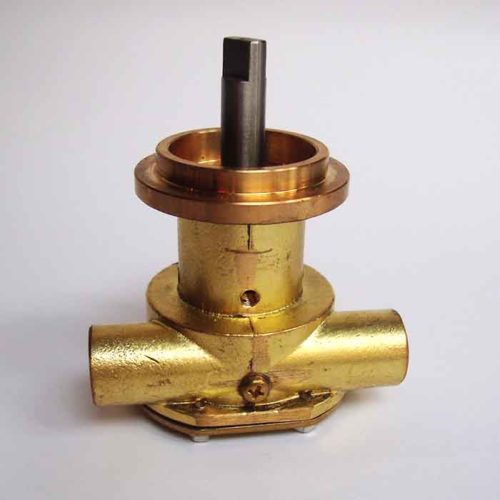 Pompe eau de mer adaptable pour moteurs Farymann FK3    Johnson 10-35127-1 / 10-35127-2 Farymann FK3